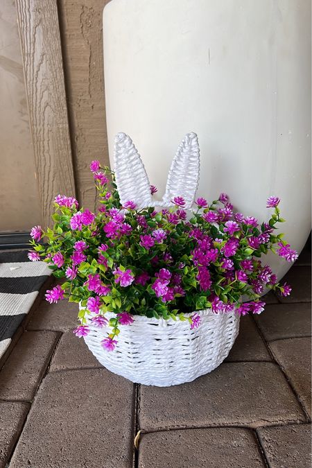 Easter front porch decor / front porch spring decor / spring decor for your home 

#LTKhome #LTKSeasonal #LTKSpringSale