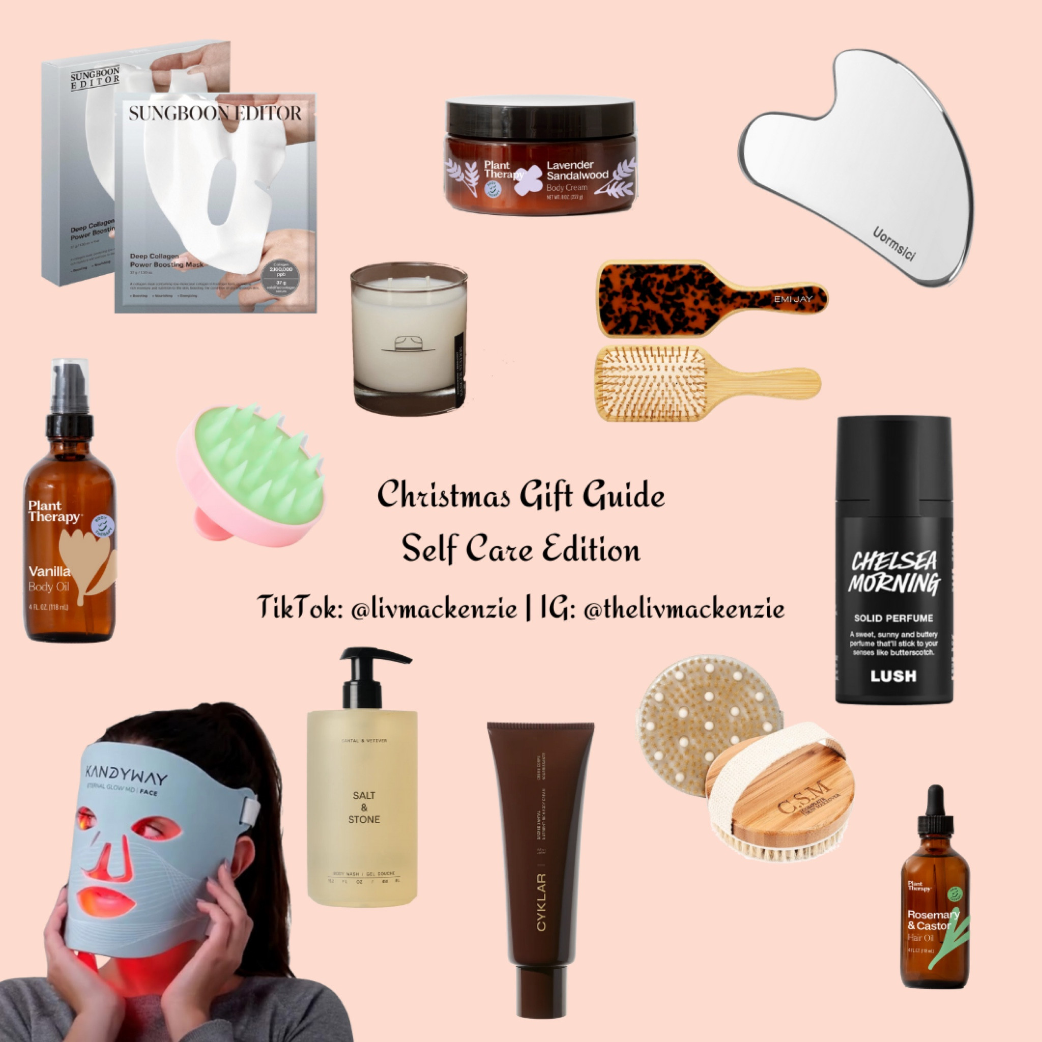 christmas gift guide - self care edition

(plant therapy items are linked in my linktree on my socials with 10% off. other products not linked below are linked on my amazon storefront also on my linktree!)

#LTKBeauty #LTKGiftGuide #LTKCyberWeek