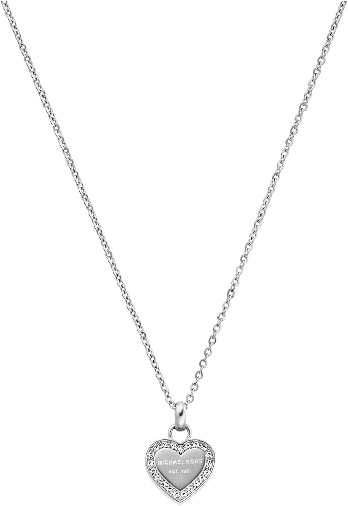 Michael Kors Silver-Tone Necklace for Women; Necklaces for Women; Jewelry for Women | Amazon (US)