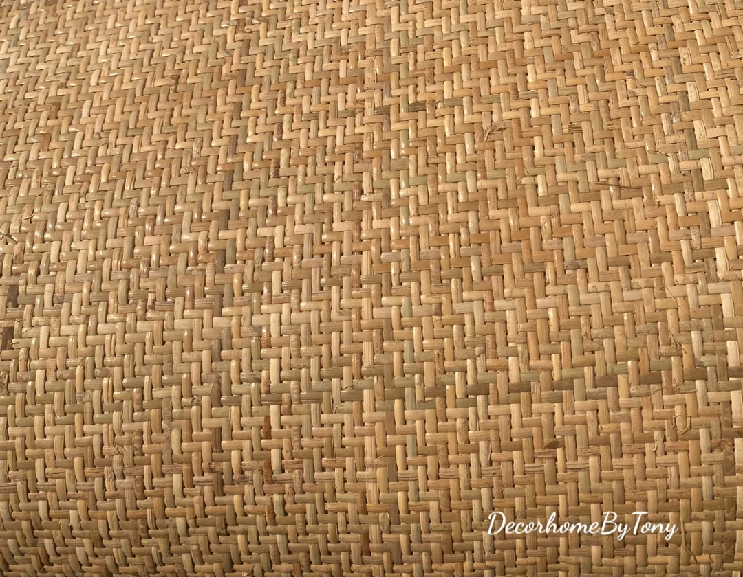 LUXURY Natural Rattan Cane 100% Handmade, Light Cream Closed Rattan Cane Webbing For High End Hot... | Etsy (US)