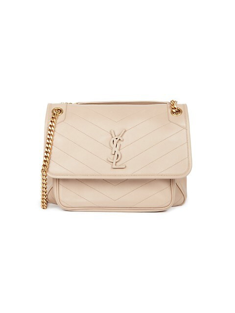 Medium Niki Leather Shoulder Bag | Saks Fifth Avenue