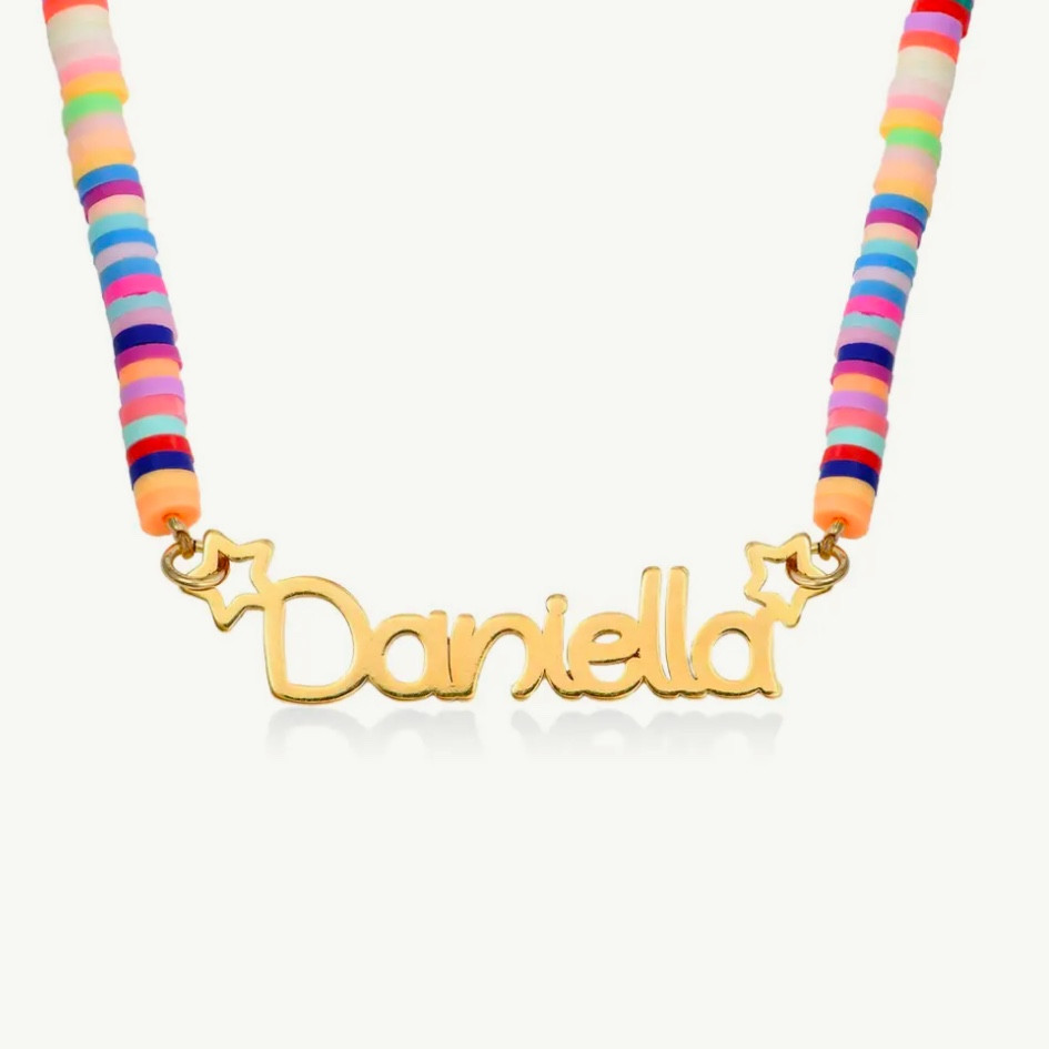 Super cute personalized jewelry! Cute options for kids too! 