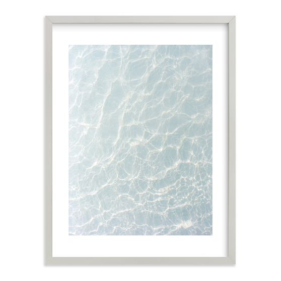 Minted® Wave Patterns Framed Art | Pottery Barn Teen
