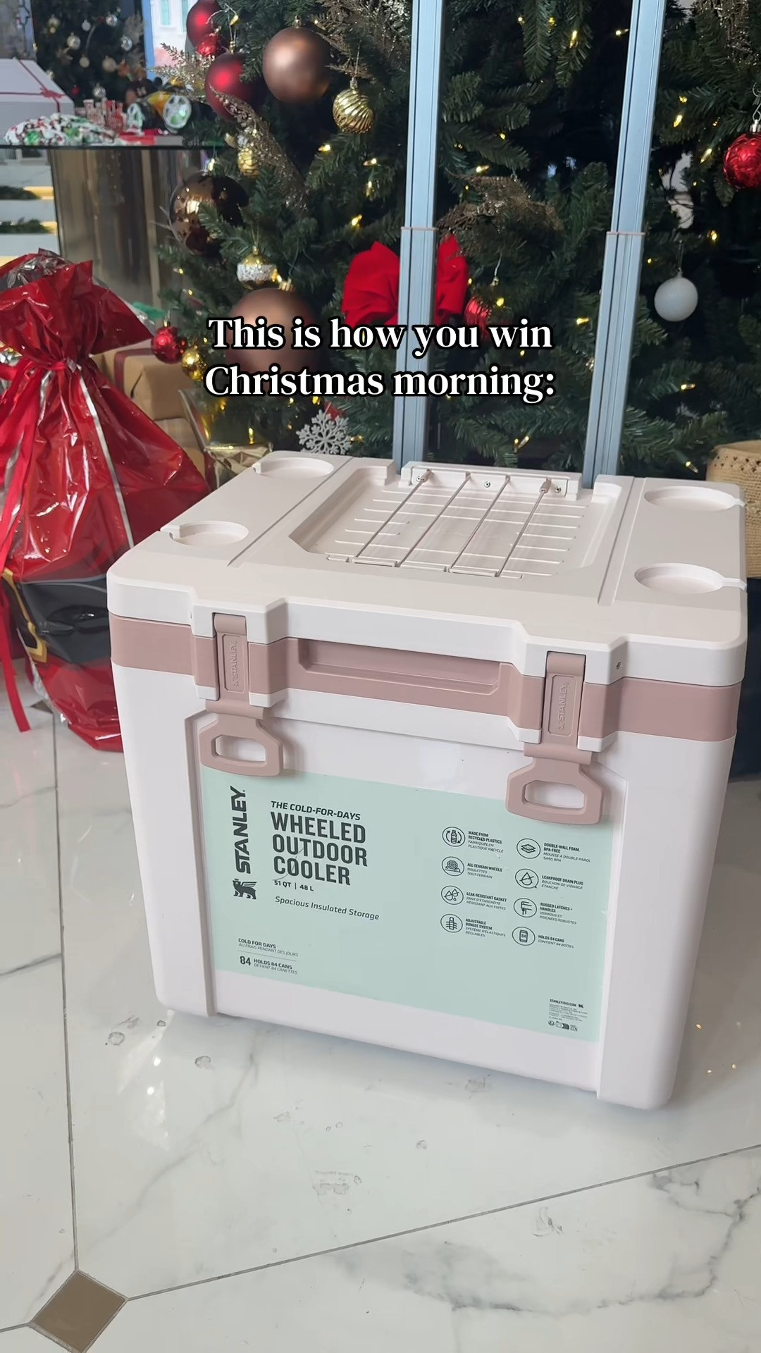 This Stanley cooler is ready for beach days, camping trips, tailgates, and backyard hangs. The 50-quart capacity and wheels make hauling drinks and snacks around a lot less of a hassle. 

 #LTKSaleAlert #LTKSwim #LTKTravel