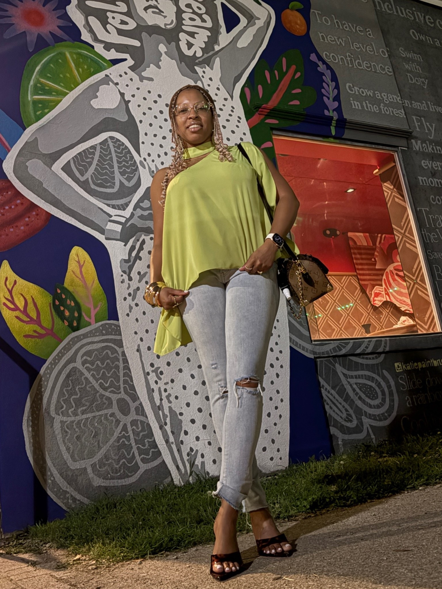 Summer casual night out