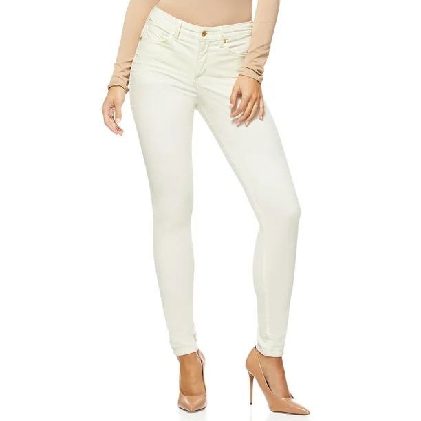 Sofia Jeans by Sofia Vergara Sofia Skinny Mid-Rise Cordoury Ankle Jeans, Women's | Walmart (US)
