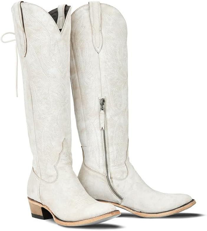 MissHeel Over the Knee Cowboy Boots for Women Adjustable Thigh High Cowgirl Boots | Amazon (US)