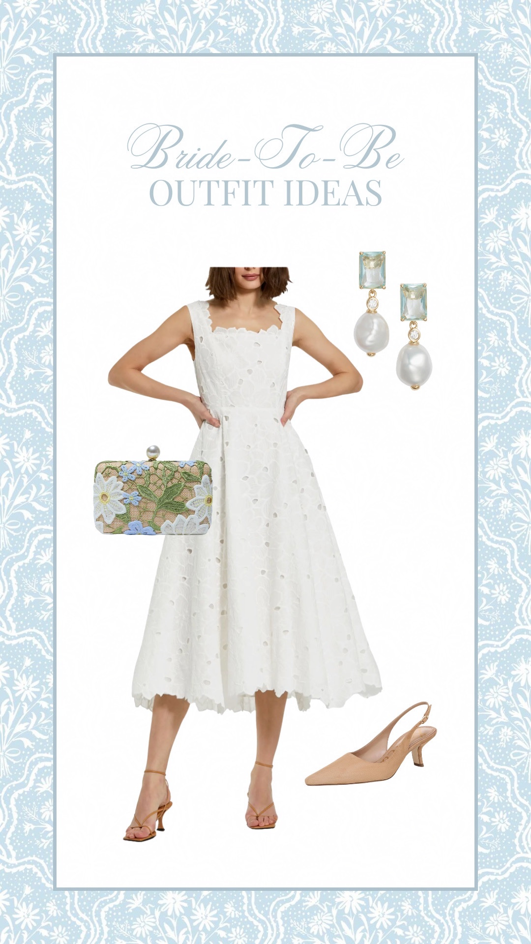 Outfit idea for the bride to be!