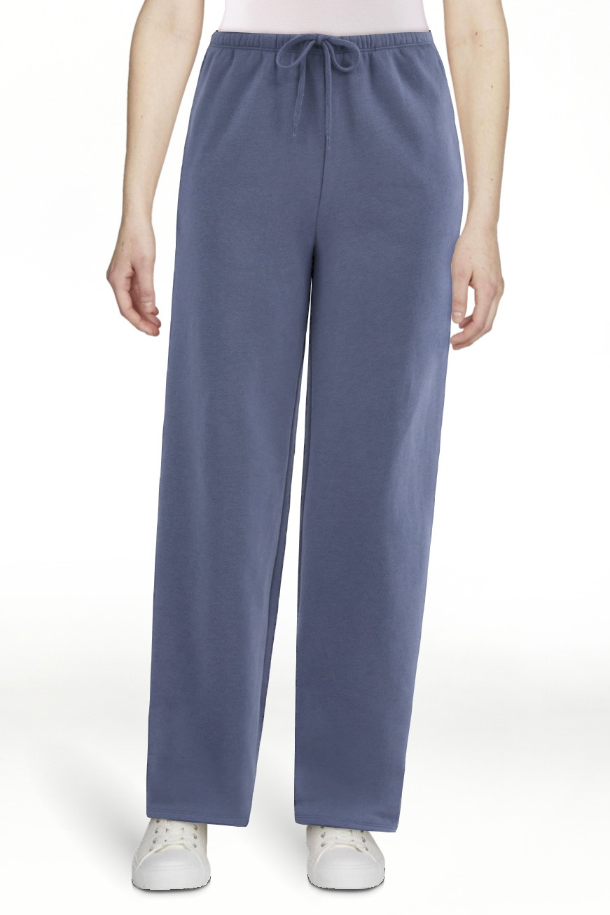No Boundaries Soft Fleece Wide Leg Sweatpants, Women’s | Walmart (US)