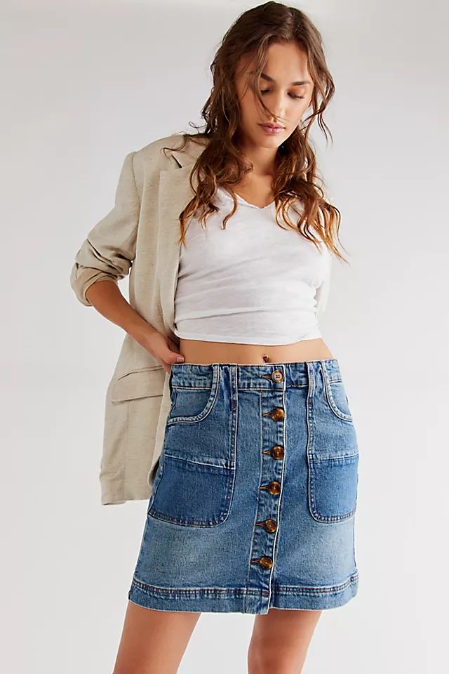 Into The Blue Skirt | Free People (Global - UK&FR Excluded)