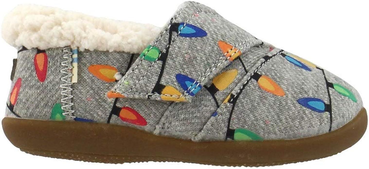 TOMS Boys House Slippers Infant/Toddler Casual Slippers Shoes, Grey | Amazon (US)