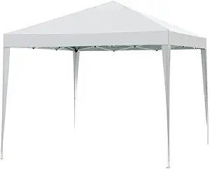 Impact Canopy 10' x 10' Canopy Tent Gazebo with Dressed Legs, White | Amazon (US)