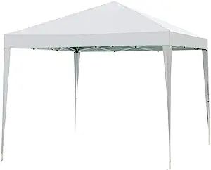 Impact Canopy 10' x 10' Canopy Tent Gazebo with Dressed Legs, White | Amazon (US)