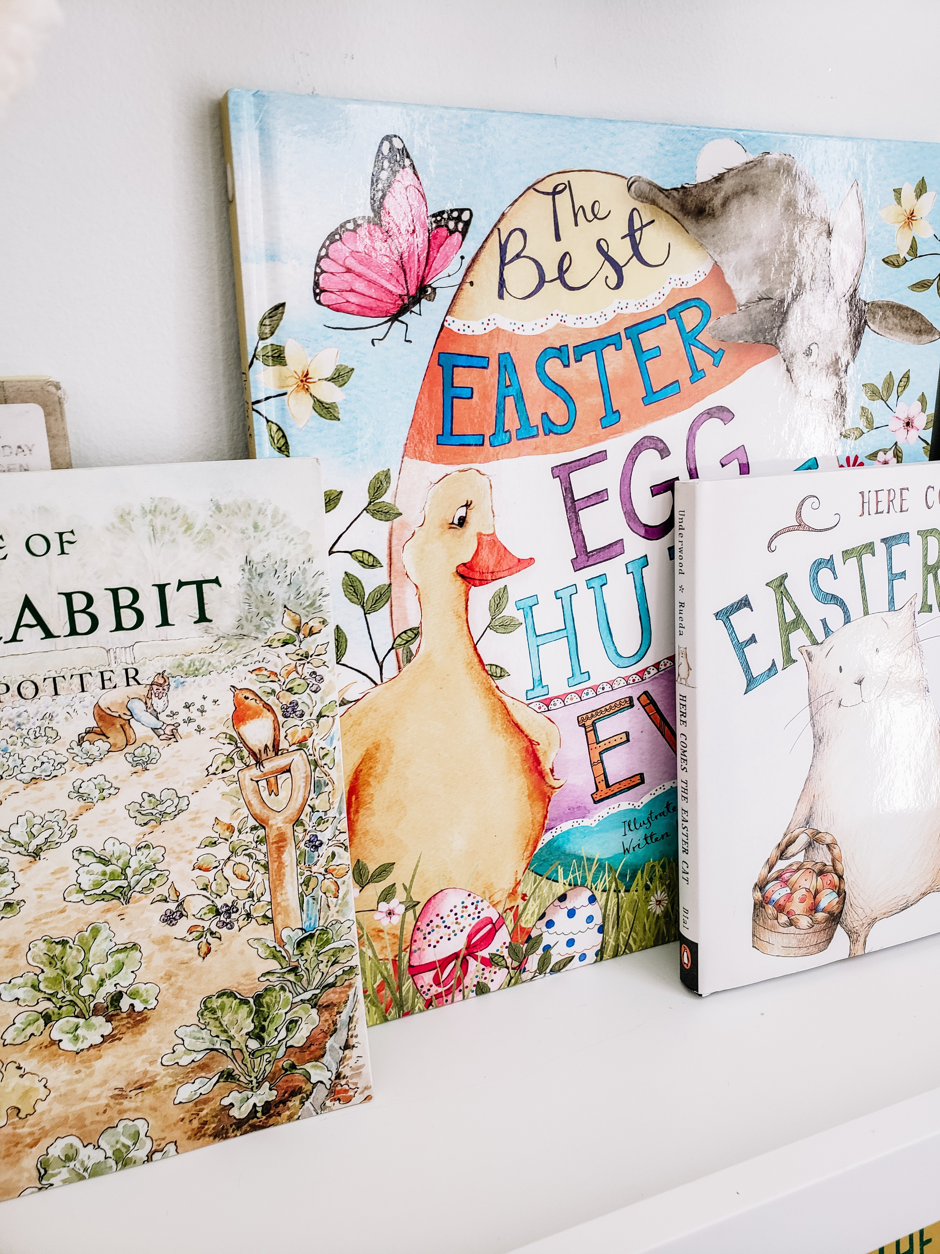 Favorite easter books for kids! Easter book shelf ideas! Spring book shelf ideas. Playroom inspo

#LTKFamily #LTKBaby