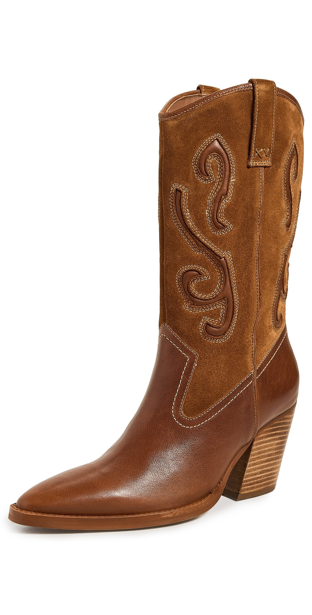 Free People Farrah Western Boots Whiskey 9.5 | Shopbop