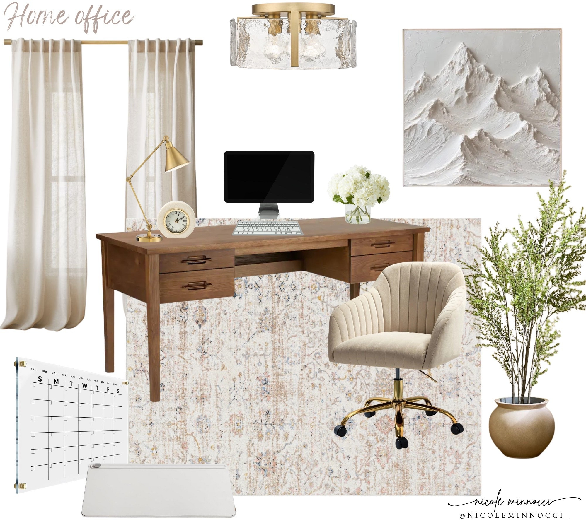 Modern, neutral, organic home office design board✨


#interiordesign, design board, interior designer, style board, home refresh

#LTKHome #LTKWorkwear #LTKSaleAlert