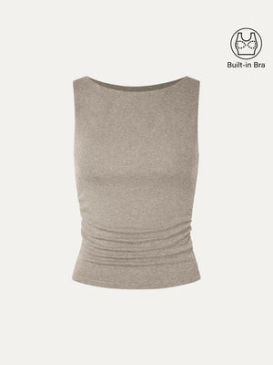 Boat Neck Bra Tank Top | OGLmove