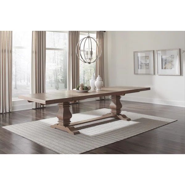 Bewdley Extendable Solid Wood Dining Table | Wayfair North America
