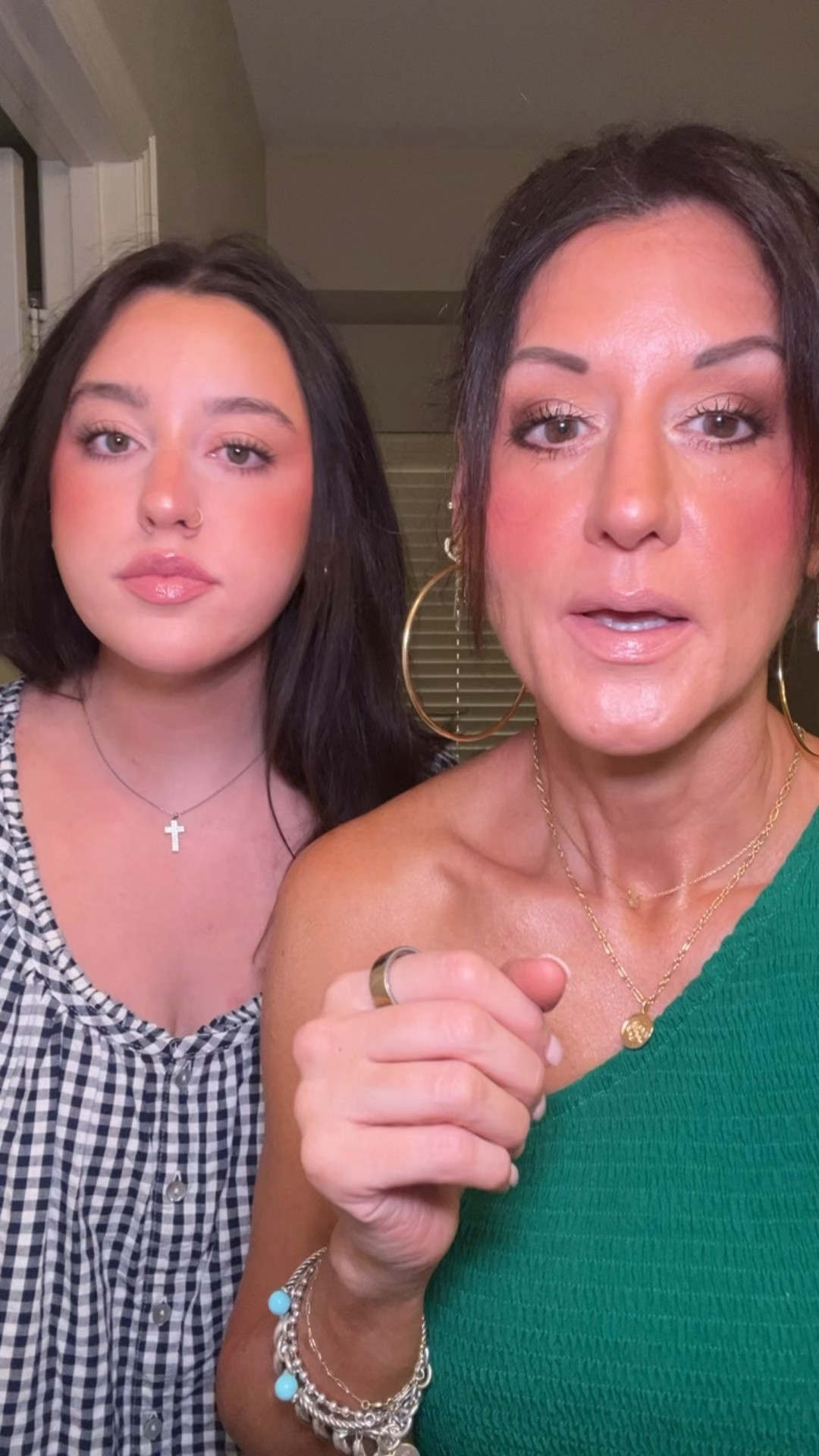 Lauren’s lipliner:  Elf Pinky Swear

Mine:  Pillow Talk Fair