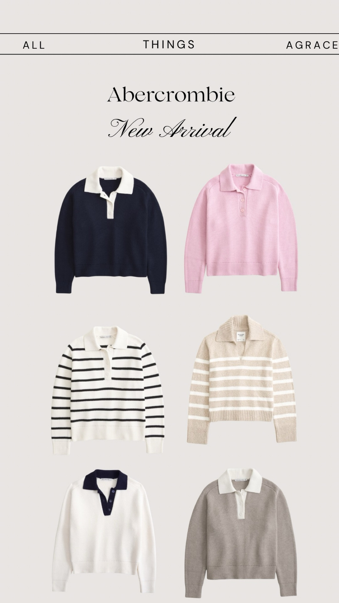 loving these new arrivals from Abercrombie!

#LTKFindsUnder100 #LTKWatchNow