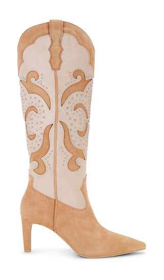 Finley Stud Boot in Camel | Revolve Clothing (Global)
