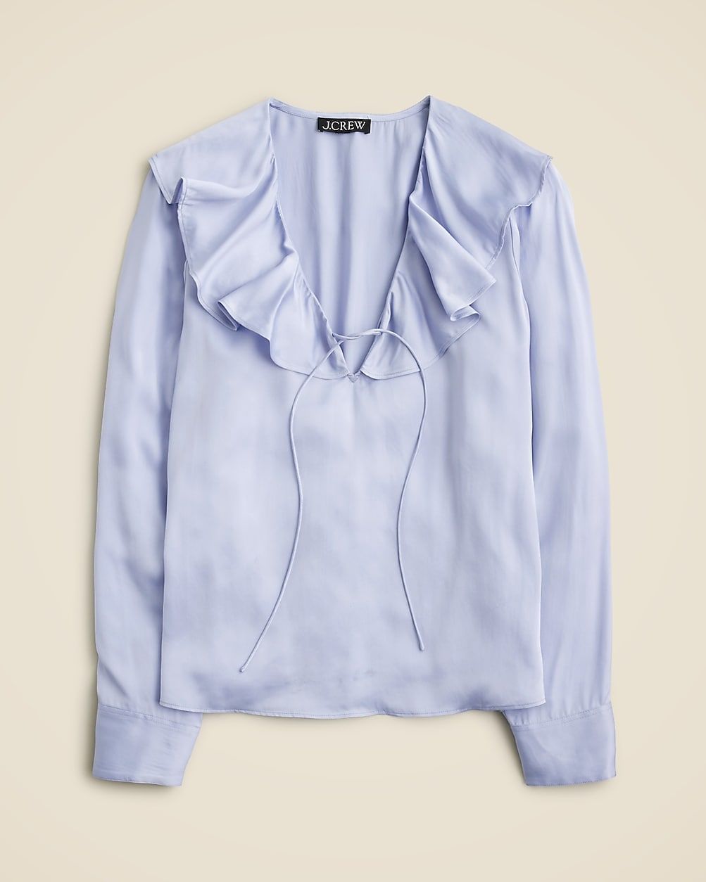 Goldie top in satin | J. Crew US