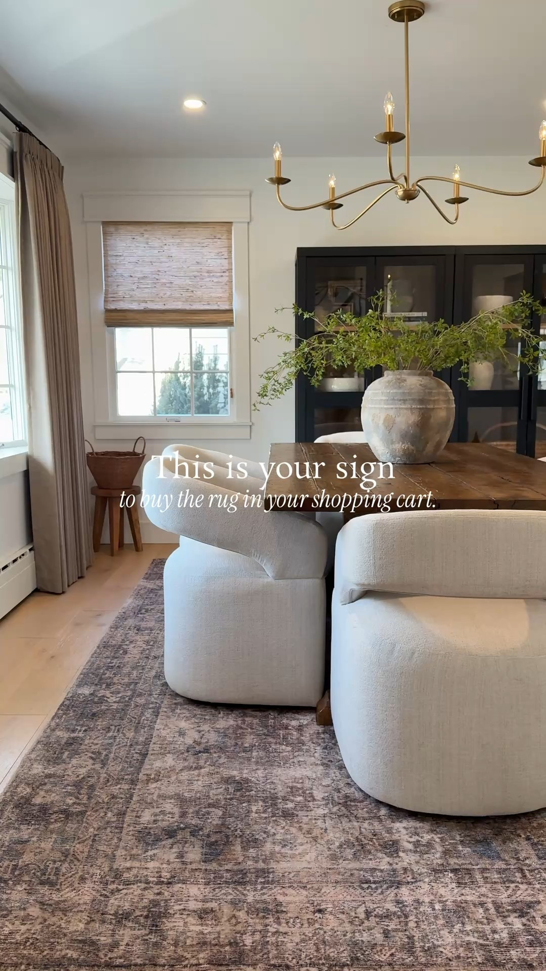 For over three years, this area rug has been an absolute favorite in our home. We have it in our living room and our dining room. With its true warm neutrals, this rug is incredibly soft and has a timeless design.  It’s practically stain resistant, easy to clean, and dries quickly. It’s frequently sells out, but when it’s on backorder, it’s always good to get your order in especially for the larger sizes. 🤎



#LTKvlog #LTKSaleAlert #LTKHome