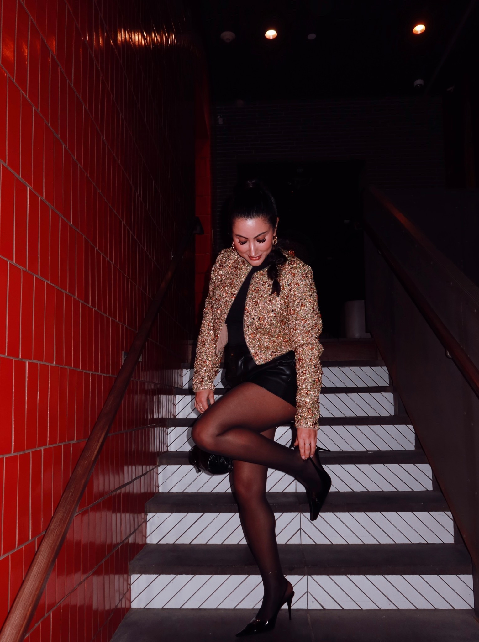 The prettiest statement jacket carrying my whole wardrobe this season. Thanks to @dressthepopulation for the shimmer! #dressthepopulation 

Use ROWDABAKER10OFF to update your wardrobe this season ✨

#datenight #datenightoutfit #datenightmakeup #dallasinfluencer #dallasoutfits #dallasbloggers #falloutfit #nooshtights 

#LTKSeasonal #LTKHoliday #LTKWedding