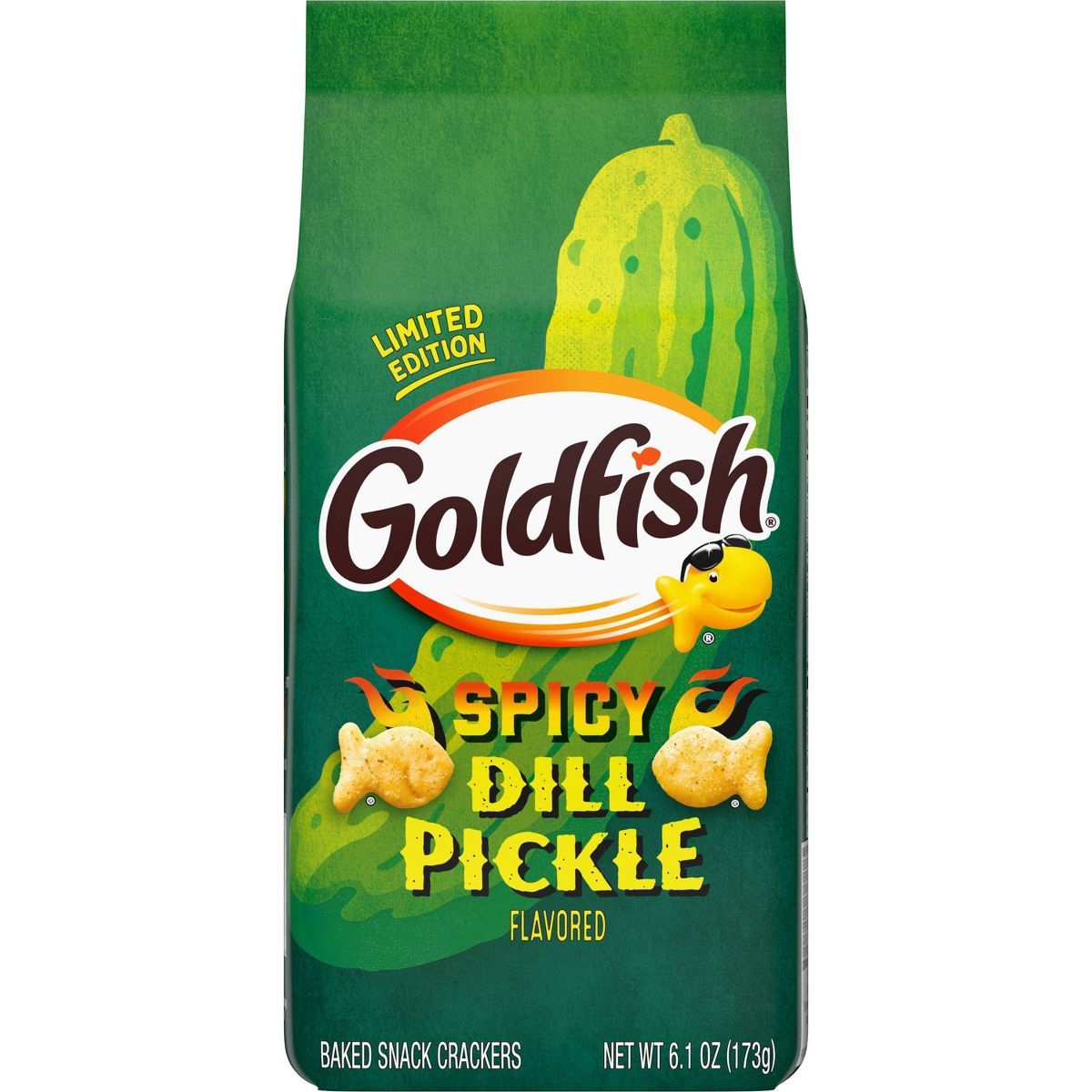 Pepperidge Farm Limited Edition Spicy Dill Pickle Goldfish Crackers - 6.1oz | Target