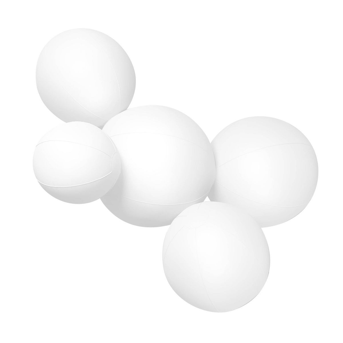 MINNIDIP Balloon Garland 5 Cluster in White Matte | Target