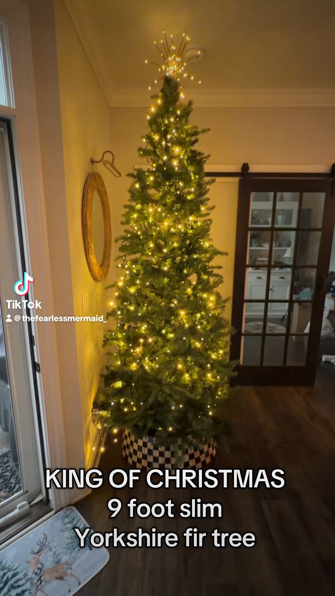 King of Christmas 9 foot Yorkshire fur slim tree #kingofchristmas @kingofchristmas

#LTKSeasonal #LTKHoliday #LTKHome