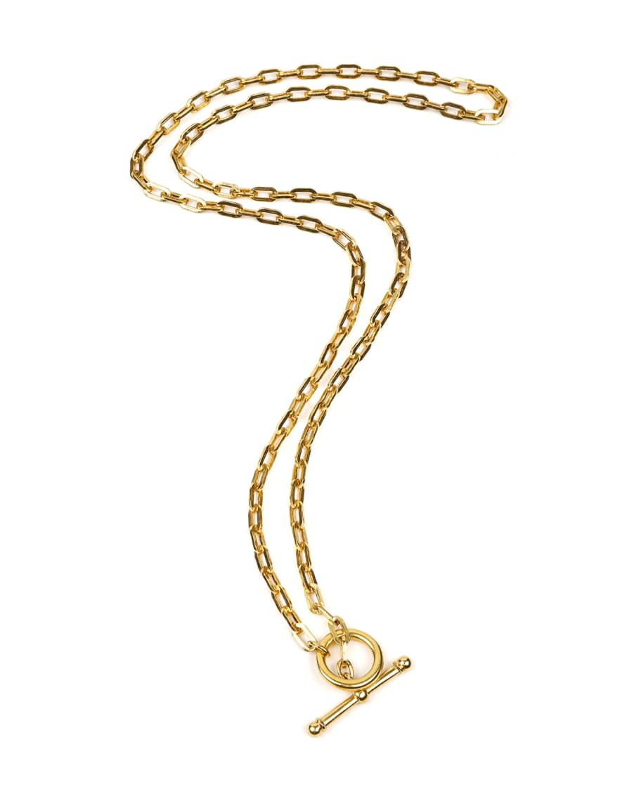 Ben-Amun Long Oval-Link Necklace | Neiman Marcus