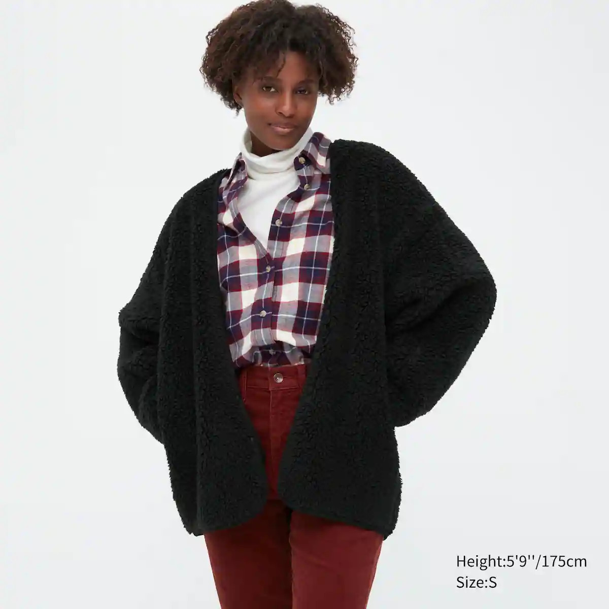 LIGHT PILE LINED FLEECE CARDIGAN | UNIQLO (UK)