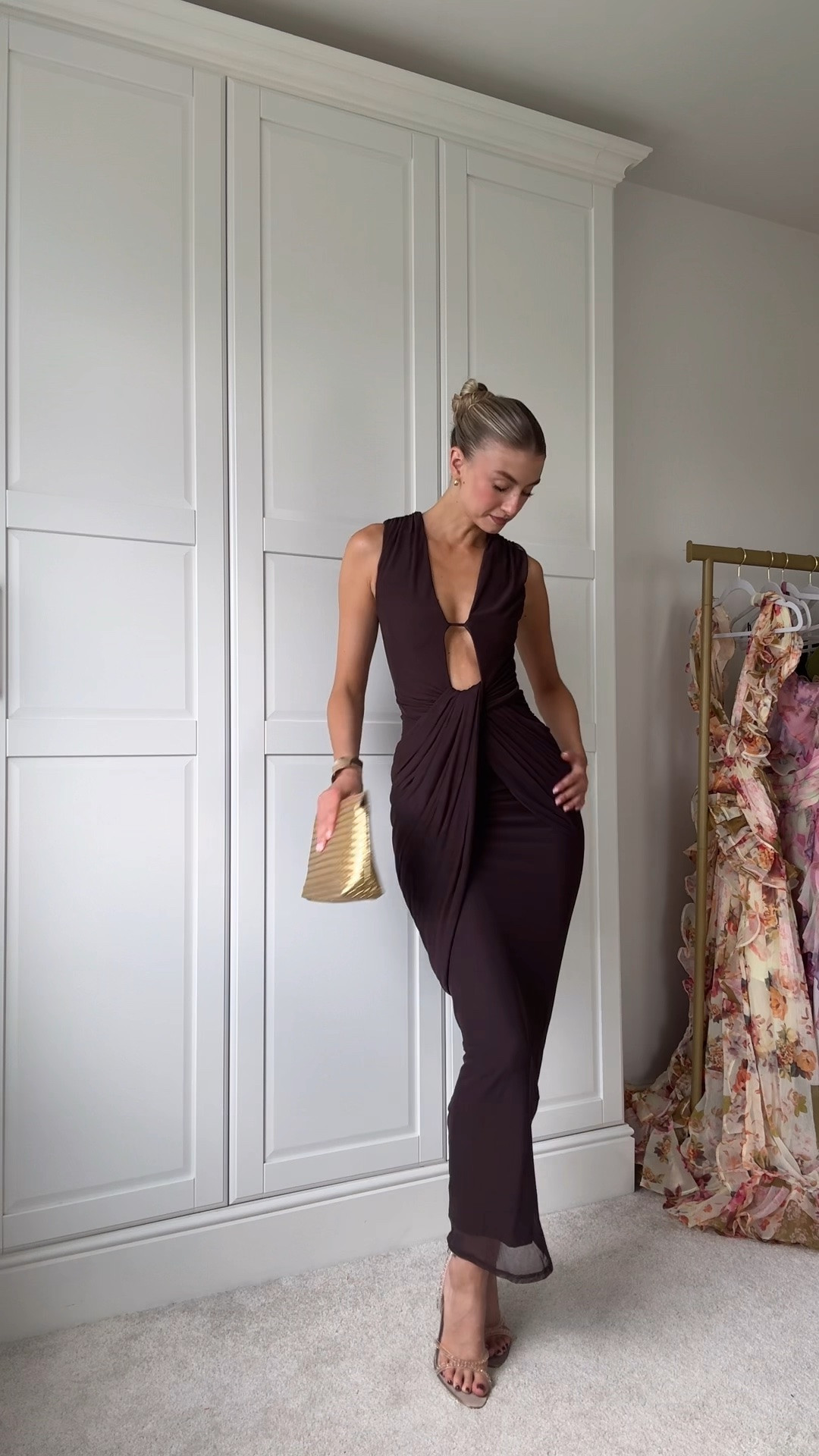 I’m wearing xs for reference! 🤎

Wedding guest dress, affordable dresses, asos dress