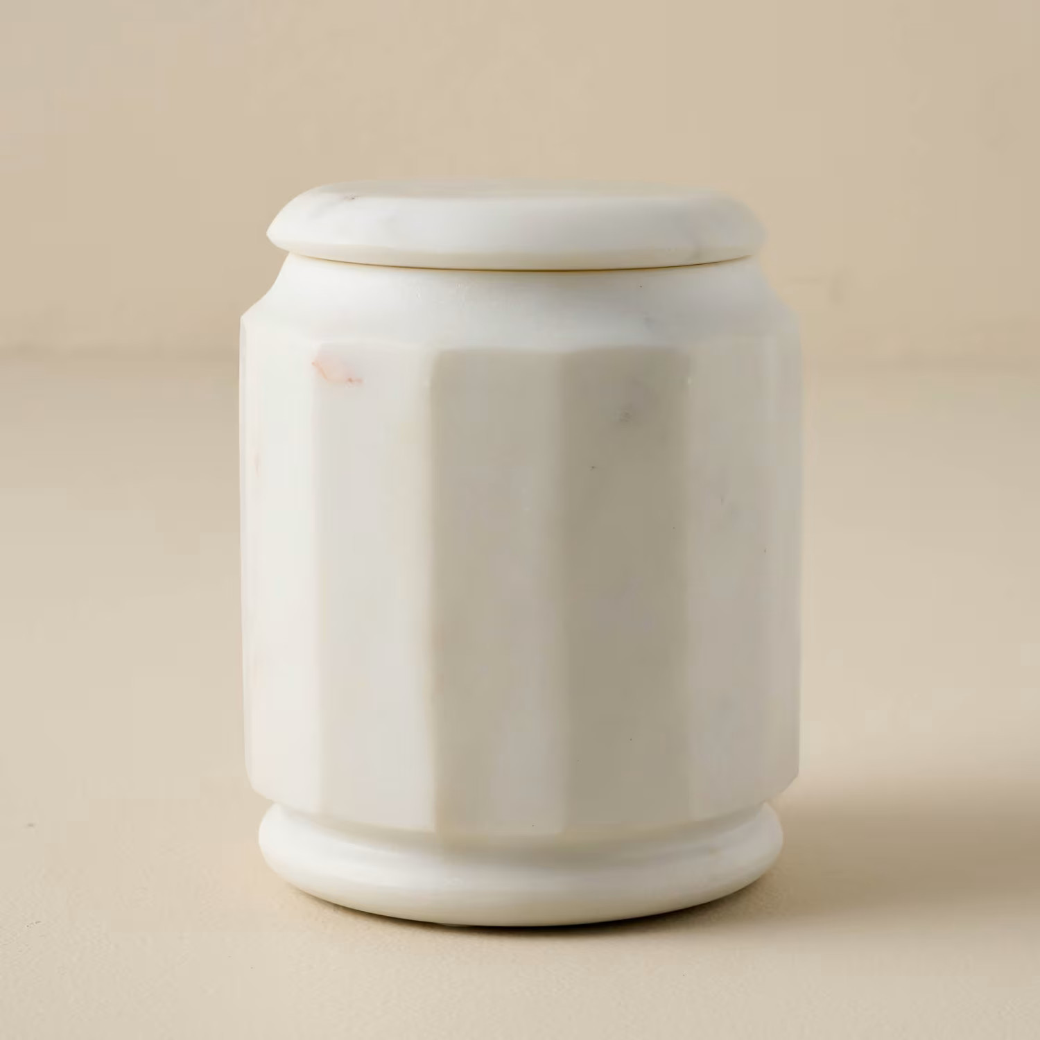 White Marble Canister | Magnolia