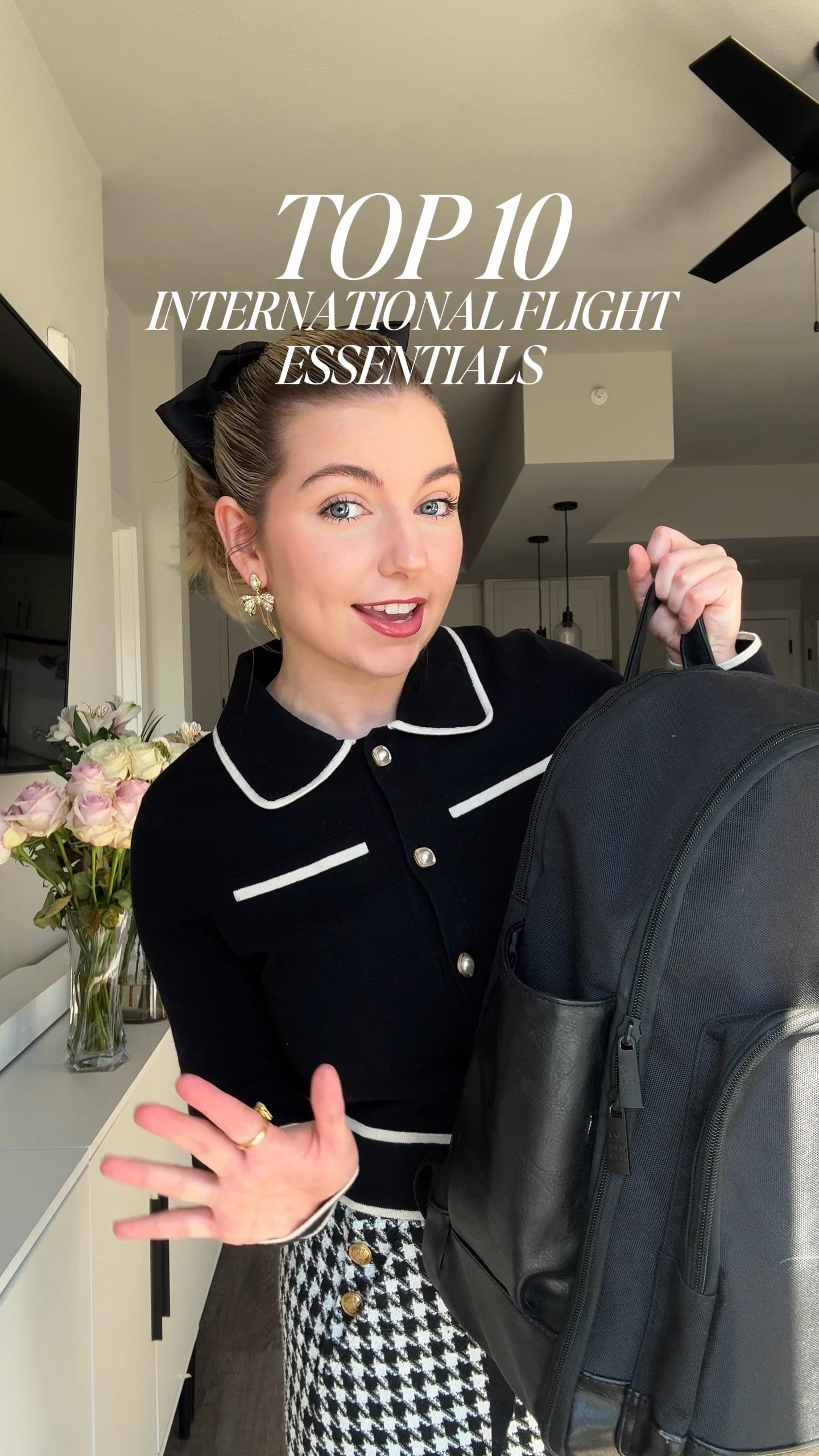 International flight travel essentials ✈️ 

#LTKMostLoved #LTKItBag #LTKTravel