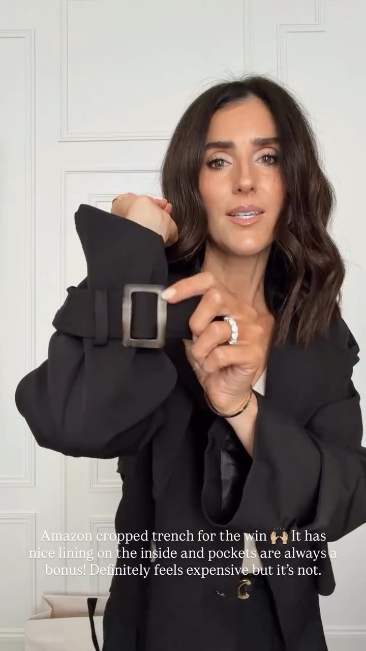 I absolutely love this cropped trench coat! It’s so good, budget friendly and chic. Styled it with my satin tank top (XS) and Zara trousers(XS) #Stylinbyaylin #aylin 

#LTKTravel #LTKSeasonal #LTKStyleTip