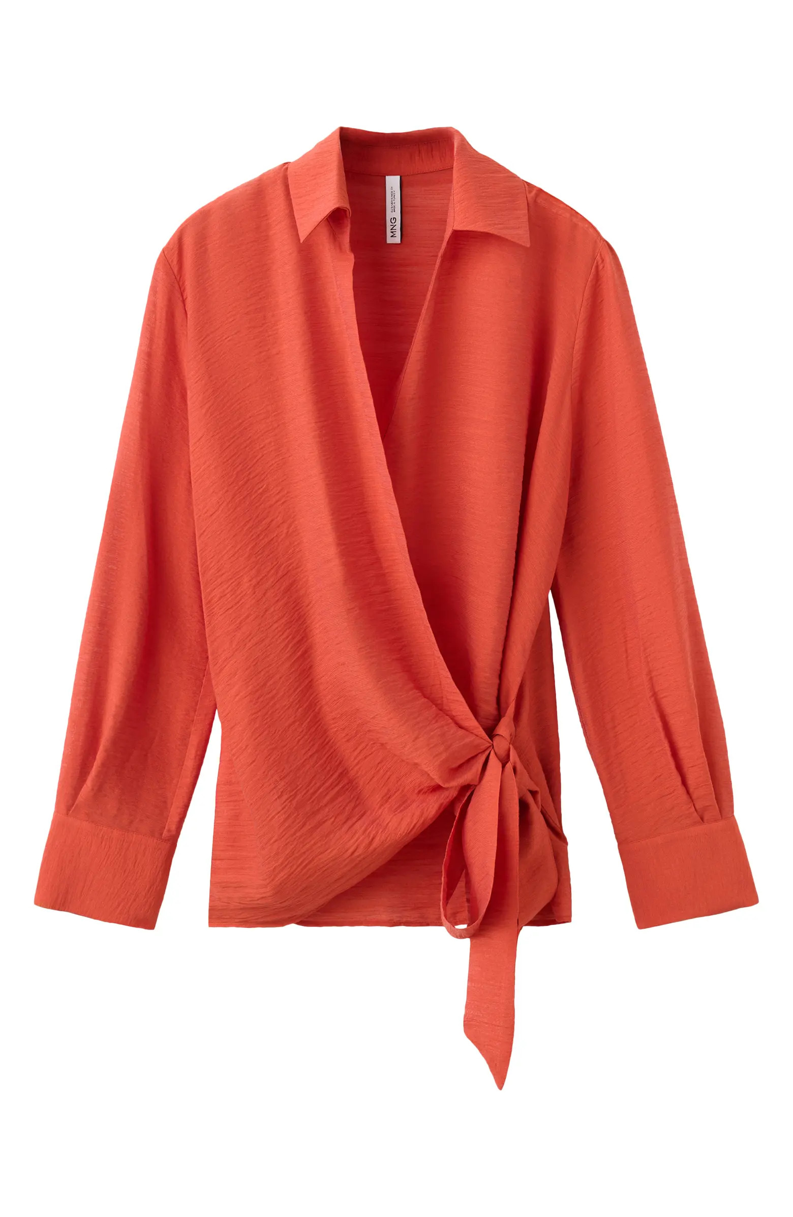 Wrap Side Tie Shirt | Nordstrom