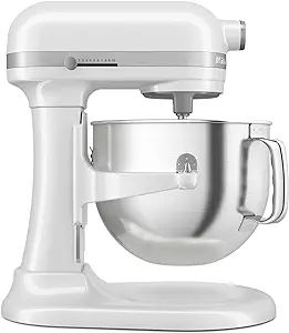 KitchenAid® 7 Quart Bowl-Lift Stand Mixer, White | Amazon (US)