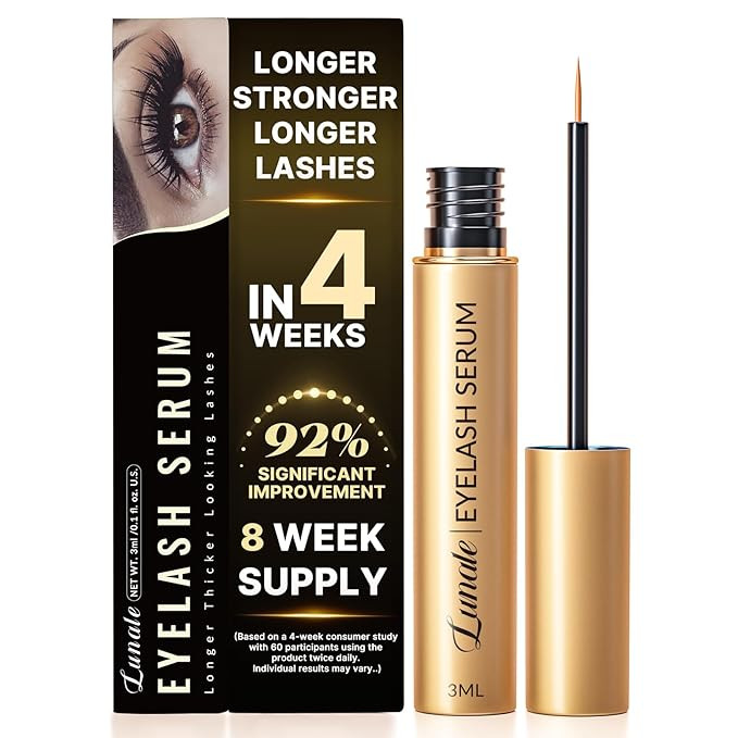 Eyelash Growth Serum with Advanced Formula: Rapid Eye Lash Enhancing Serum for Eyelash and Eyebro... | Amazon (US)