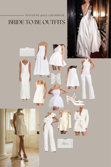 Bride to be outfits 🤍

#LTKstyletip #LTKparties #LTKwedding