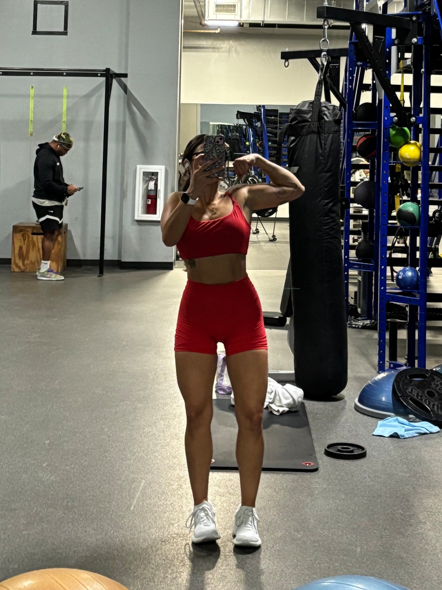 Red workout set 🏋️‍♀️

#LTKmorningroutine #LTKfitnessgoals #LTKGiftGuide