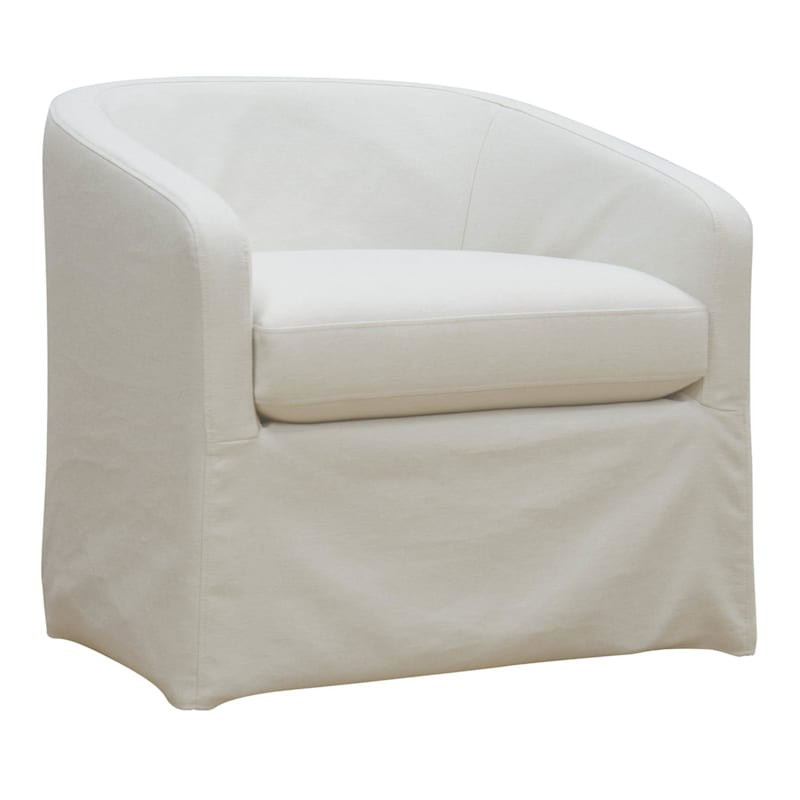 Amelia Slipcover Accent Chair | At Home