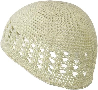 Knit Kufi Hat - Koopy Cap - Crochet Beanie | Amazon (US)