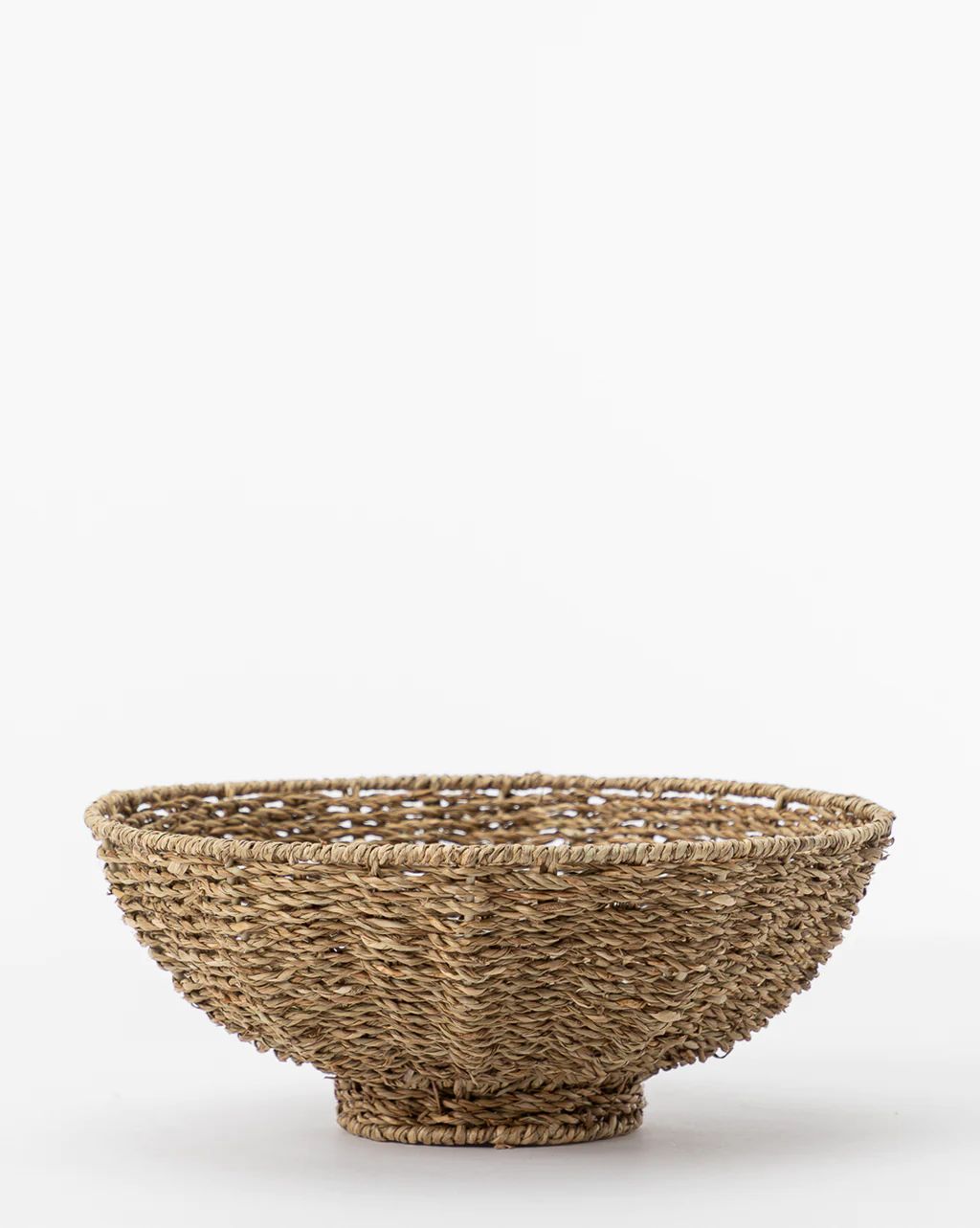 Natural Woven Footed Bowl | McGee & Co.