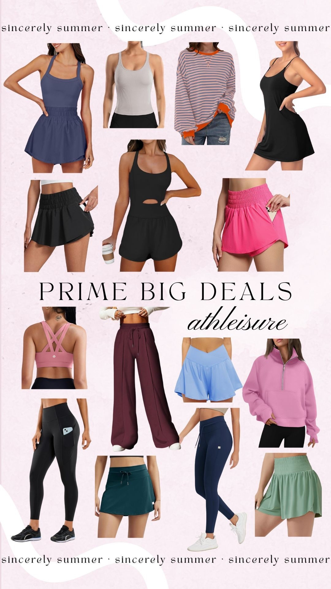 I’m always living in athleisure and these Prime Big Deals are so worth it!! Leggings, sweatshirts, sports bras, and more! 