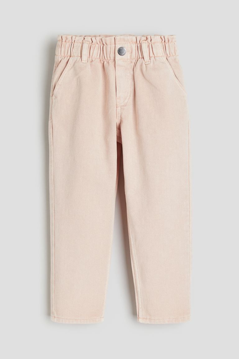 Relaxed Fit Jeans - Powder pink - Kids | H&M US | H&M (US + CA)