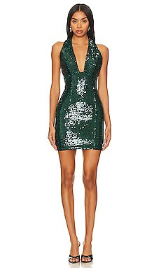 Lovers and Friends Camryn Mini Dress in Teal Green from Revolve.com | Revolve Clothing (Global)