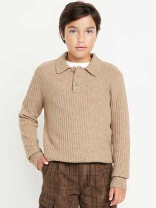 SoSoft Long-Sleeve Polo Sweater for Boys | Old Navy (US)