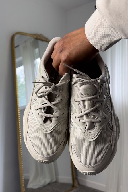 Obsessed with these @adidas sneakers! The prettiest neutral color- chunky sneakers 
#adidaspartner #createdwithadidas

#LTKstyletip #LTKfindsunder100 #LTKfindsunder50